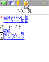 ToDo一覧