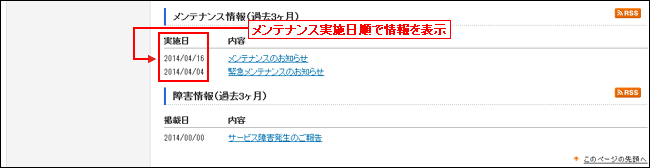 最新情報トップ